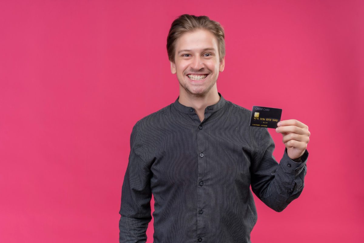 A happy man with his Citi Diamond Preferred.