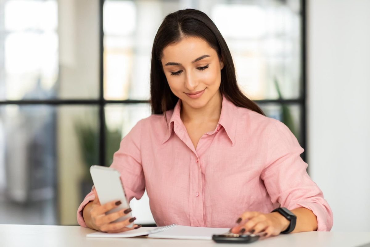 Woman learning how to open a Certificate of Deposit (CD).