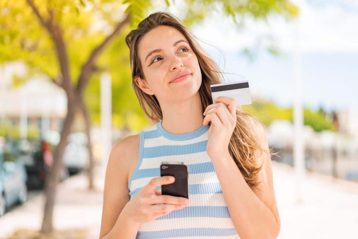 Woman learning about the Credit Card Closing Date.